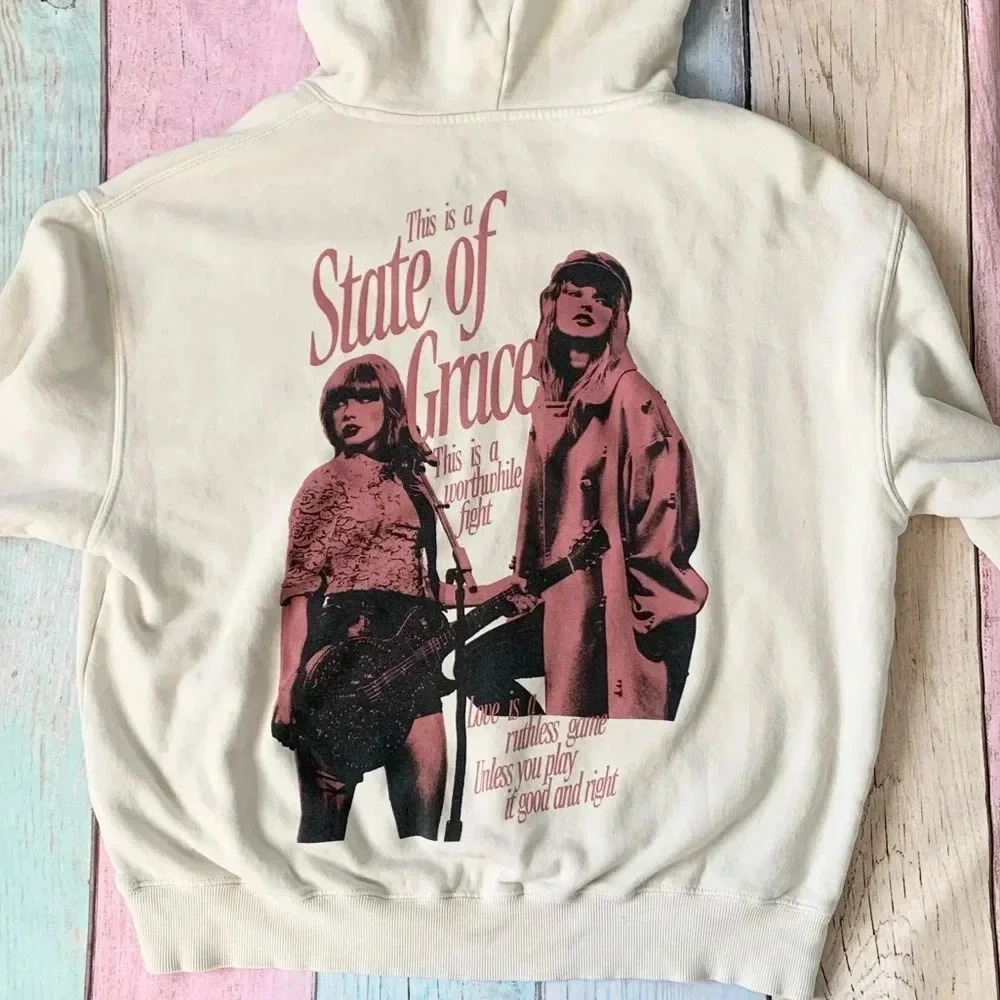 Taylor Swift Ref Taylor’s version cream color hoodie - Picture 8 of 9